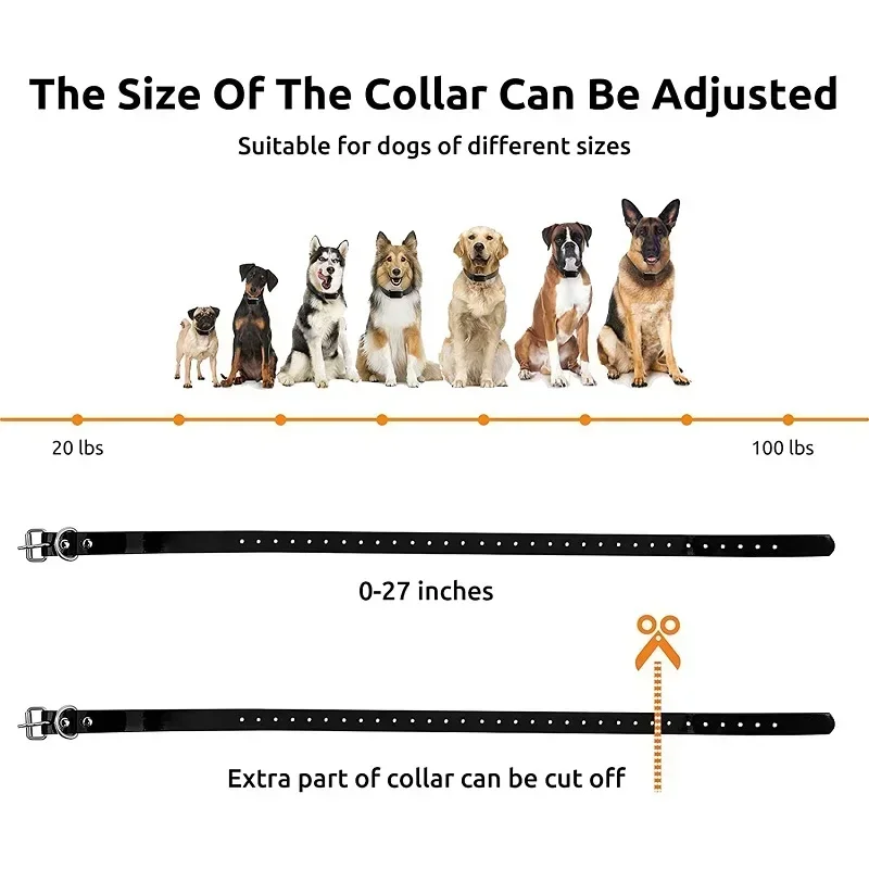 ที่ขายดีที่สุดกันน้ําแบบชาร์จสุนัขปลอกคอสุนัขระยะไกลพร้อมโหมดการฝึกอบรม 3 โหมด