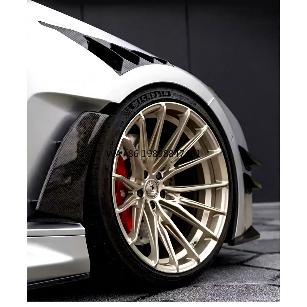 Rines de Aluminio Forjado para Auto, Diseño Cóncavo Profundo, 18-22 Pulgadas, 5x112, 5x114.3, 5x120, Compatibles con G30, Rines Forjados con Borde Delantero