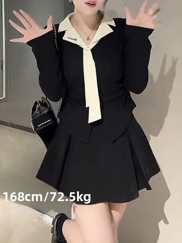 

plus Size Women's Long Sve T-irt Korean Sle Slimming Base Layer Unique Color Blo Spring Faionable Versatile Top