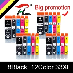 20PK Compatible For EPSON 33XL 33 Ink Cartridge For T3351 T3361 Expression Premium XP 530 540 630 640 635 645 830 900 Printer