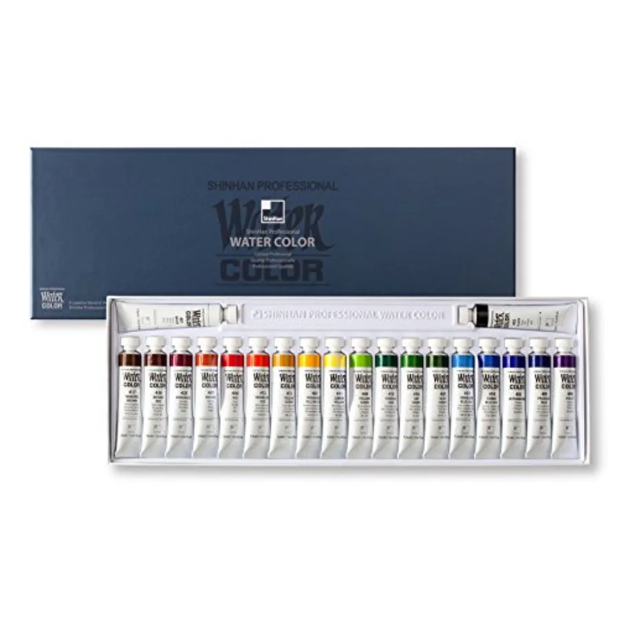 

Professional Watercolor Paint 12ml Tubes 20 Color Set