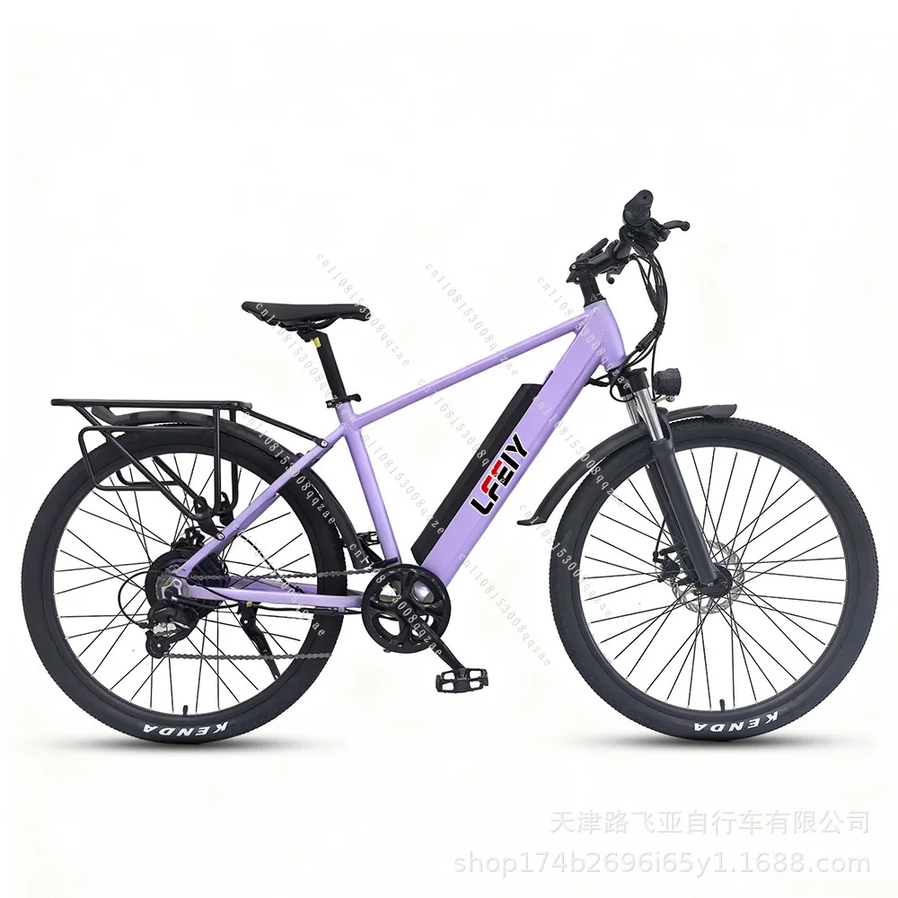 New Lithium Battery Bicycle 27.5-inch Aluminum Alloy Pedal-assisted Electric Bicycle