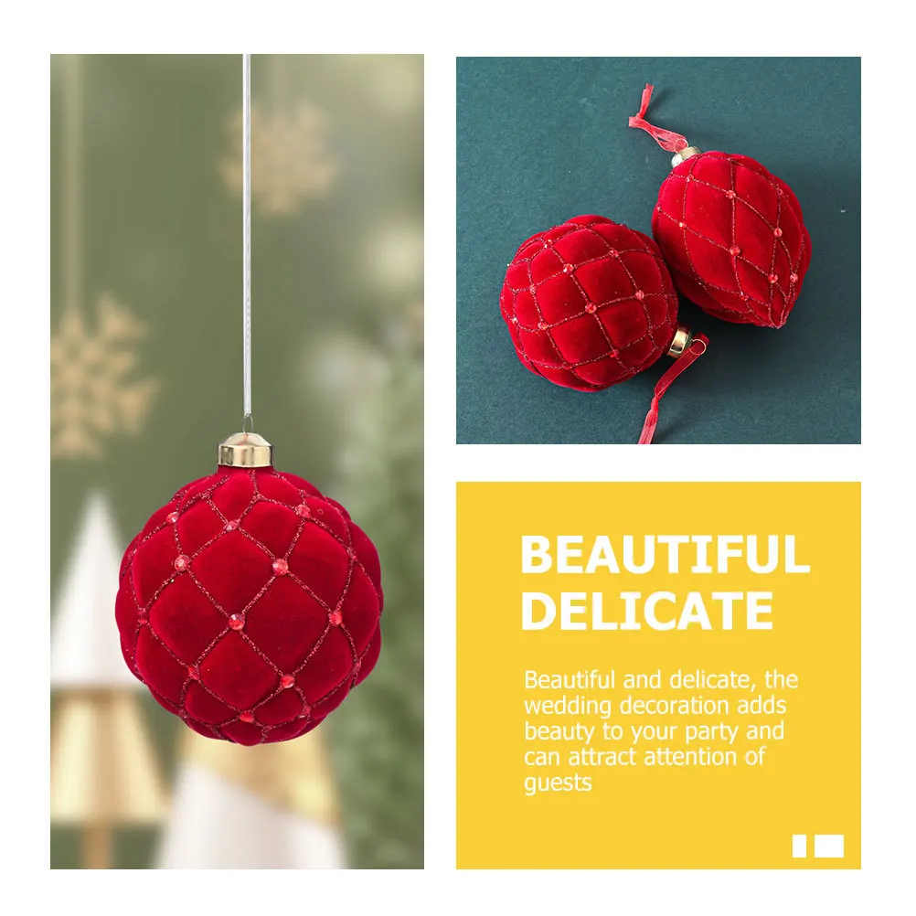 

Red Wedding Hanging Pendant Delicate Ornament Valentines Day Wedding Party Decor Hanging Decoration Anniversary