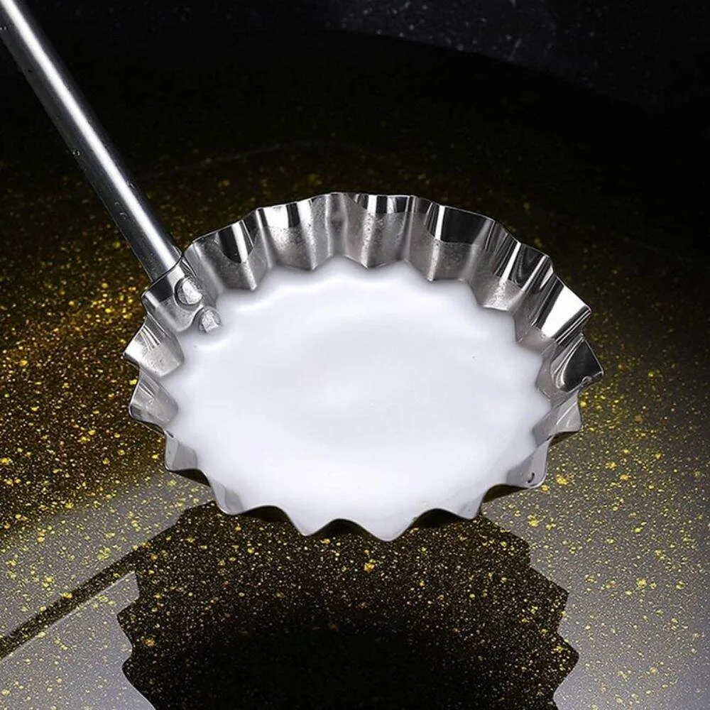 1PC Stainless Steel Meatball Spoon Pancake Scoop Meat Pie Maker Non-Stick Fried Food Mold Kitchen Utensils Cooking Tools