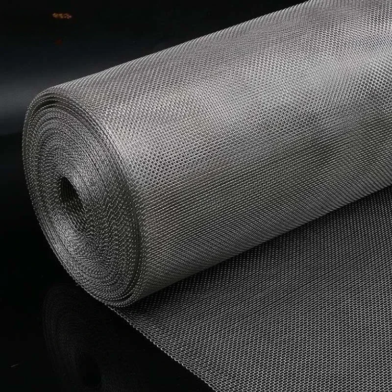 304 Stainless Steel Filter 6 20 120 200 300 400 Mesh 3800-38 Micron Filtration Screening Sheet Screening Filter 100cm Width