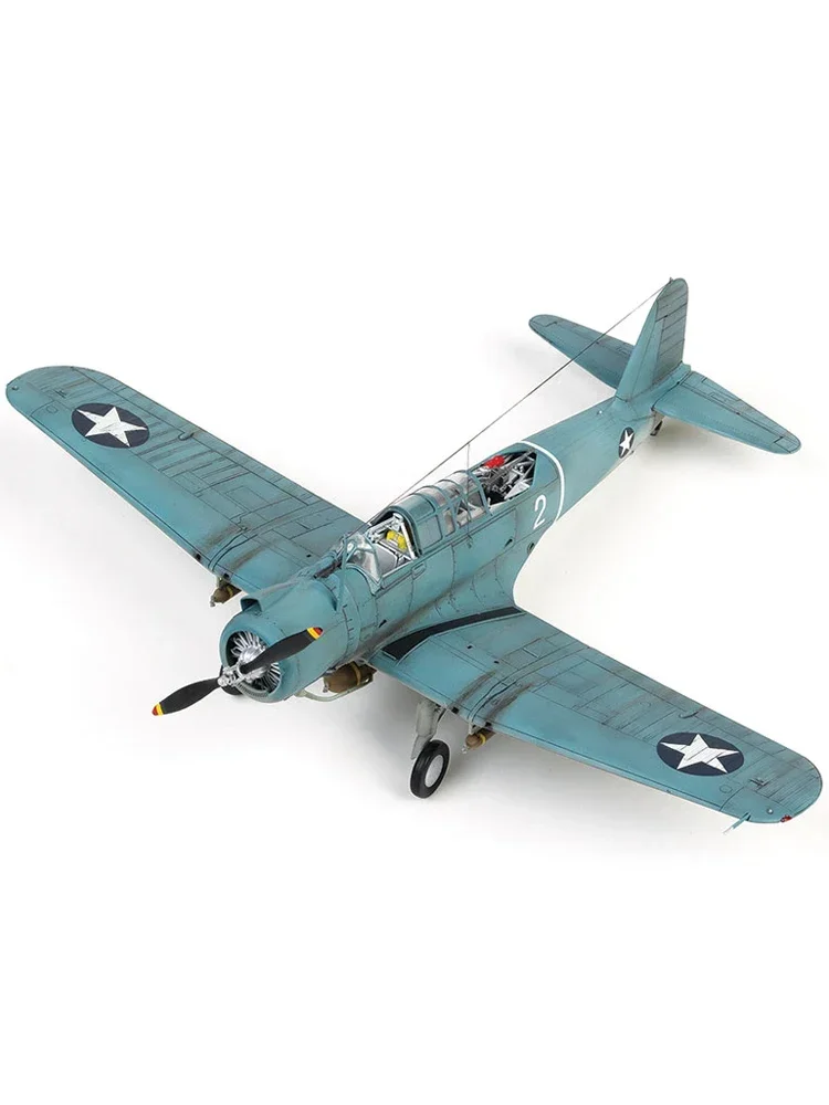 1/48 Academy รุ่น 12350 USN SB2U-3 Dive Bomber ประกอบเครื่องบินขนาดชุด