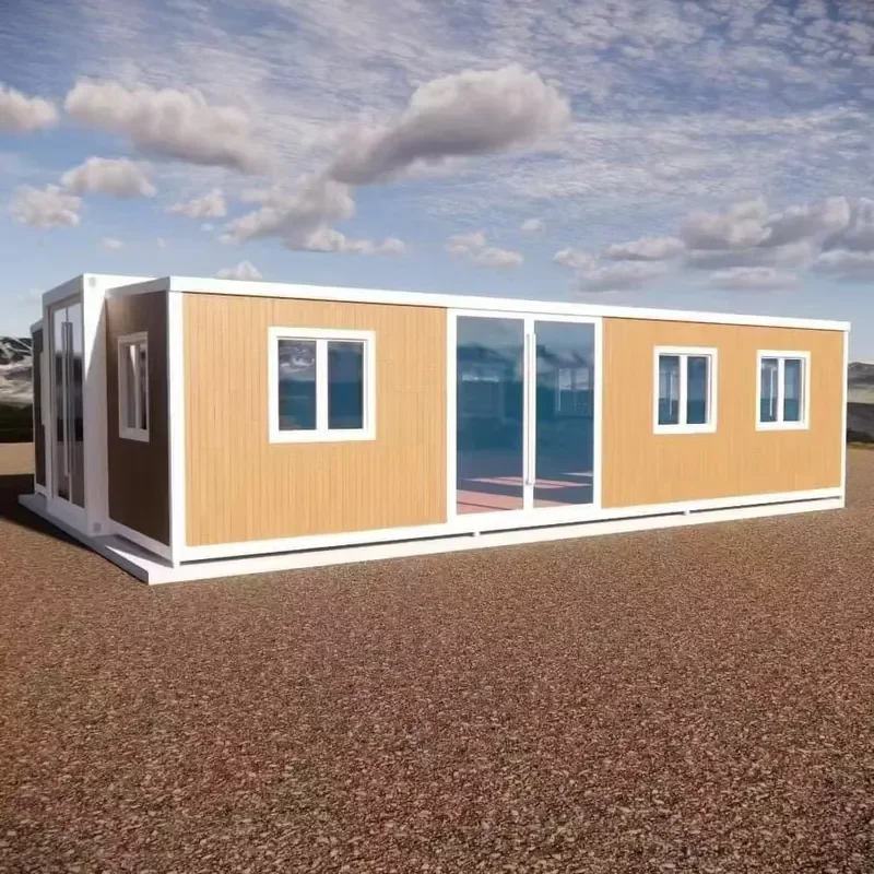2026Hot Mobile Expandable 20FT 40FT Prefab Container House with Living Room Kitchen Bedroom for Hotels & Shops