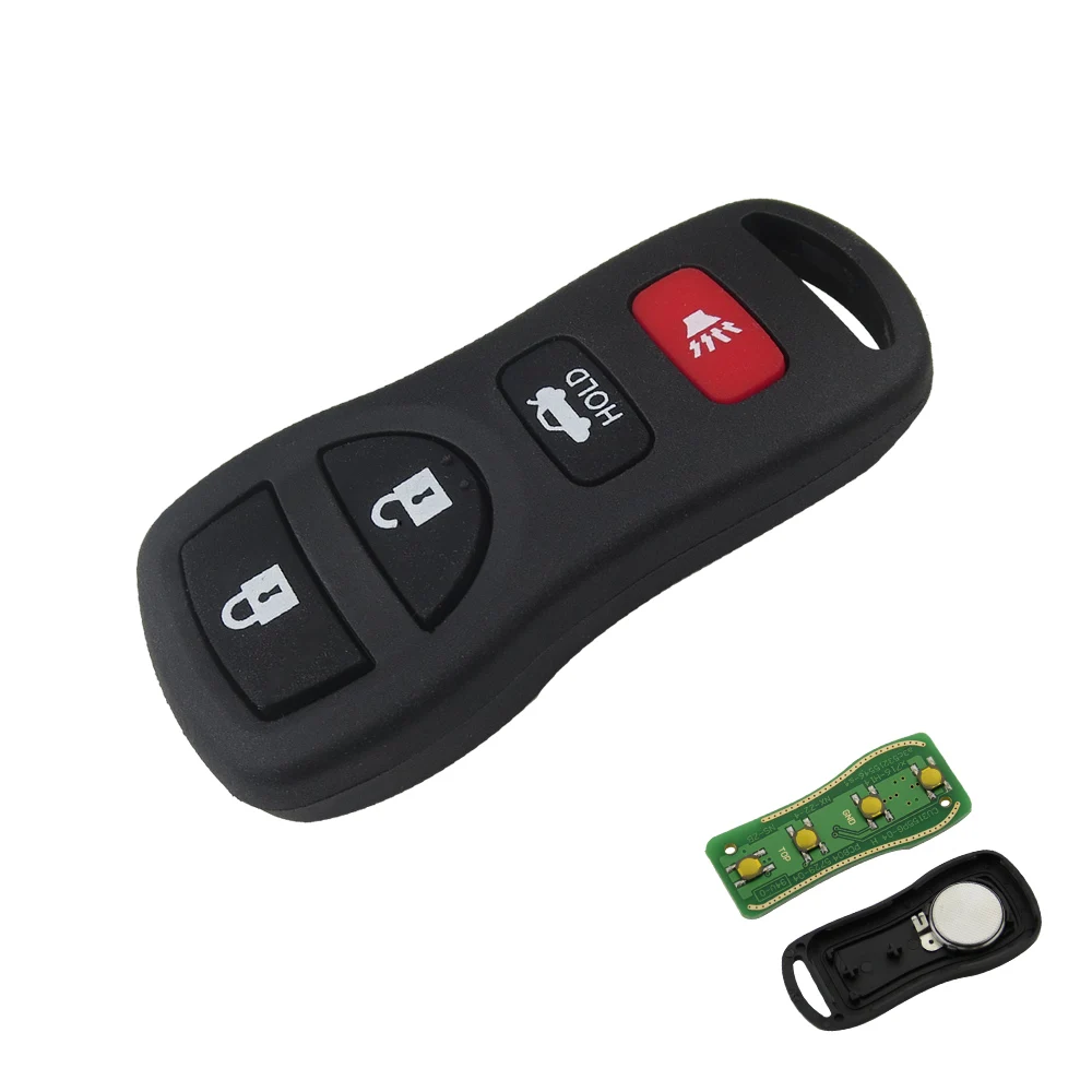 OkeyTech 315mhz 4 Buttons Car Entry Remote Key For Infiniti/Nissan Frontier Murano Armada Pathfinder 2002-2008 KBRASTU15