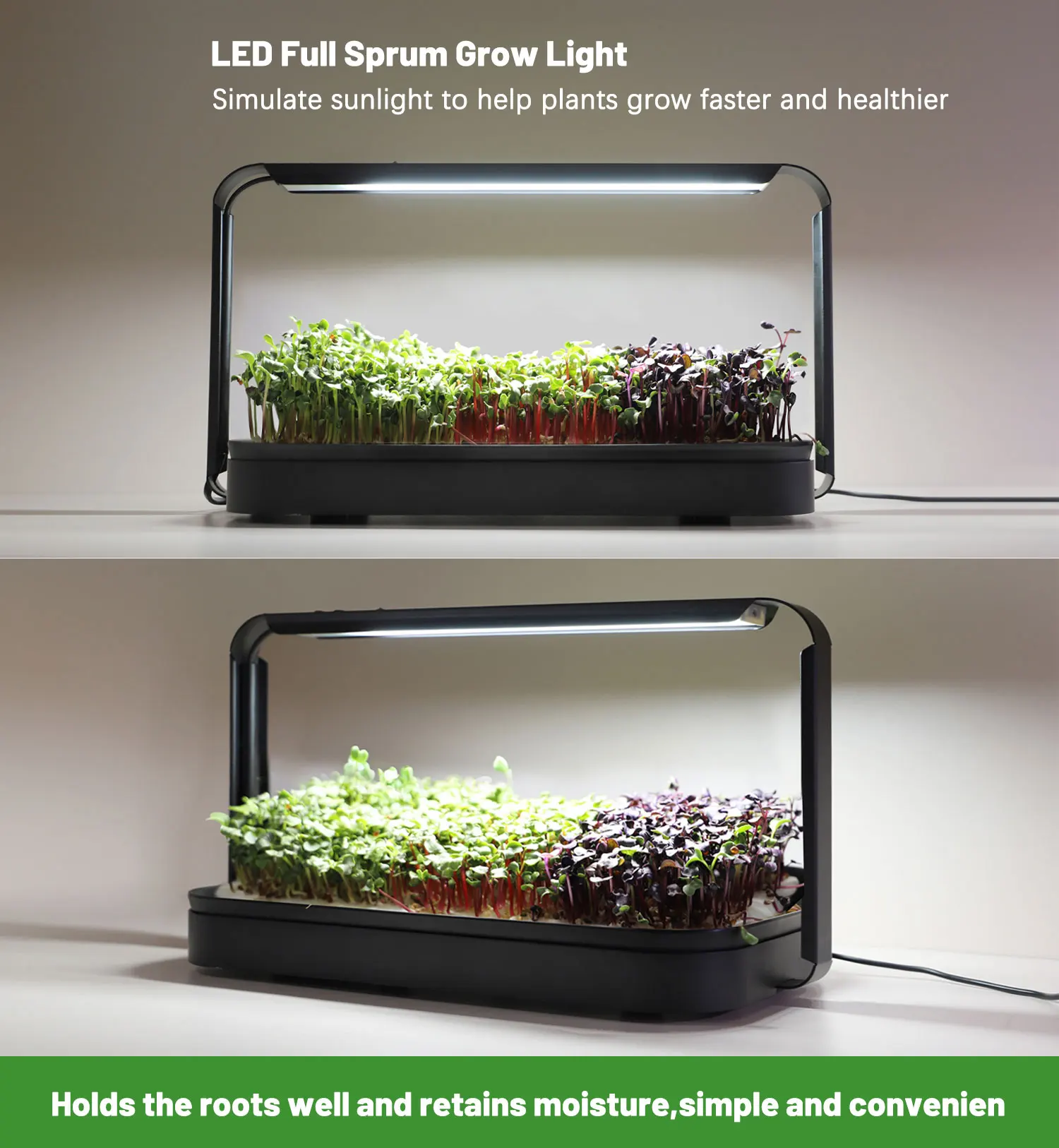 

【CHIMU HOME】Smart Hydroponic Growing System Indoor Hanging Vegetable Cultivation Kit