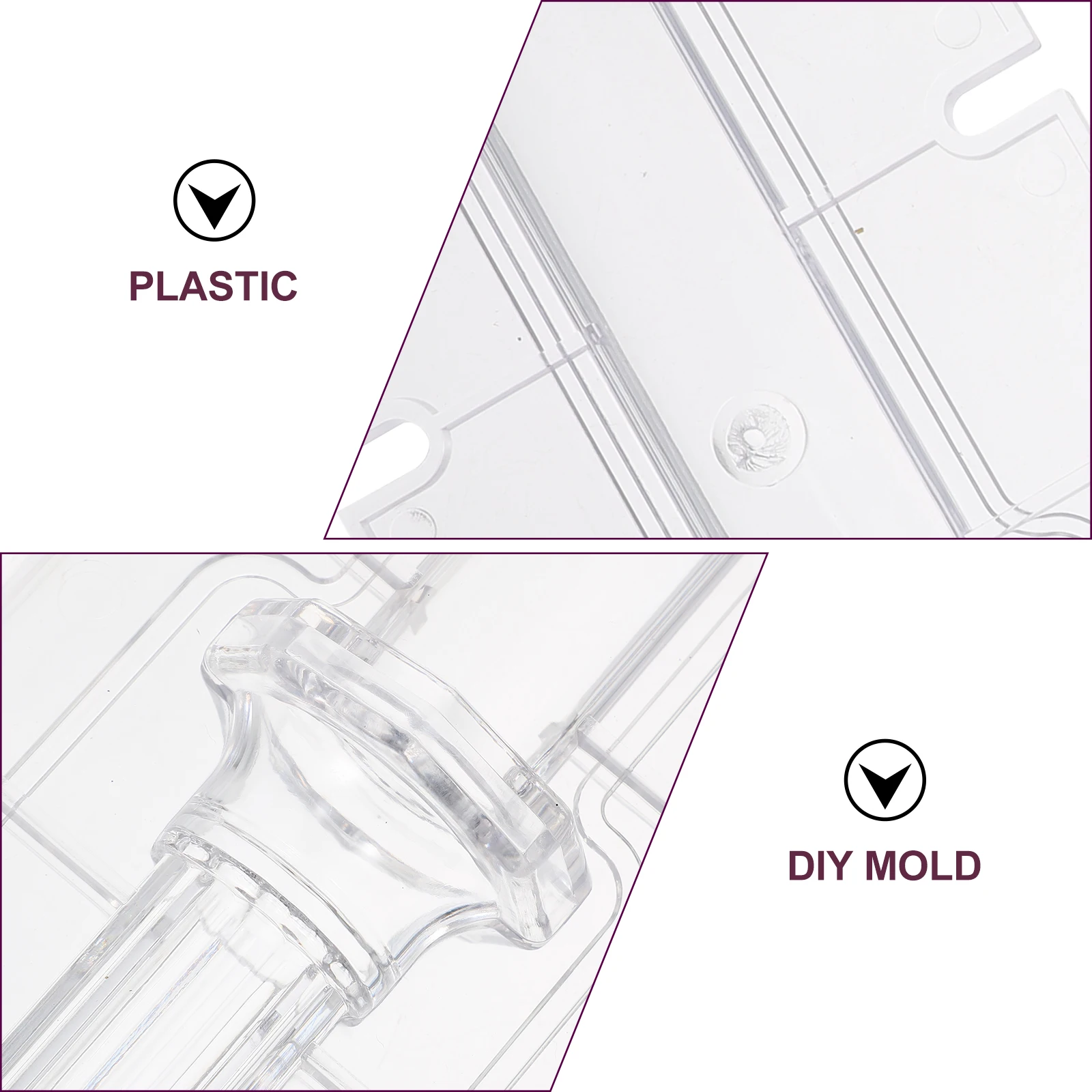 

C Octagonal Plastic Nonstick Creative Aromatherapy C Plastic Mold Design DIY Craft Gift Aromatherapy H made Molds For