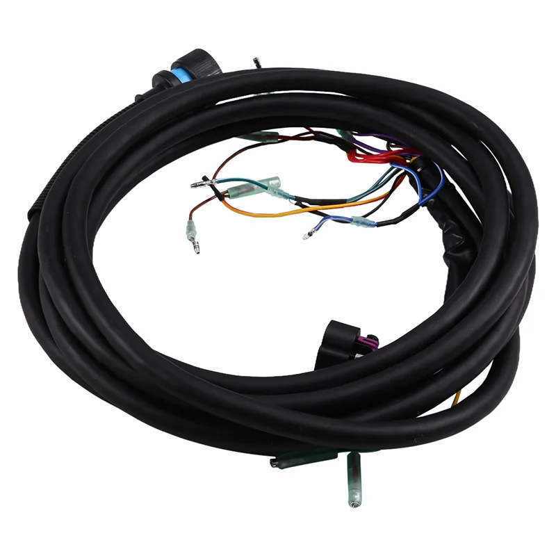 

L10A 896536T01 основной жгут проводов кабеля для подвесного двигателя Mercury, 14P, блок дистанционного управления, 14 контактов, 15 футов, детали лодочного двигателя