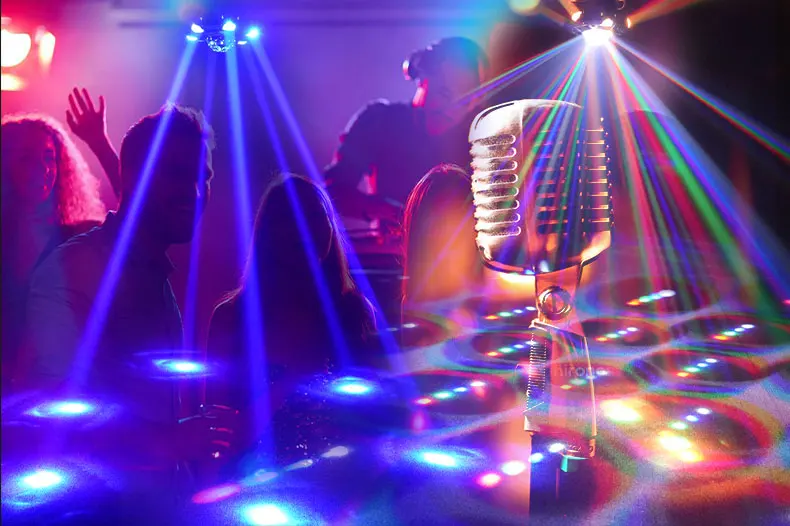 2026 LED RGB Disco Magic Ball Licht DMX Club DJ Bar Stroboskop Musikaktivierte Indoor-Heimparty Romantische Multi-Effekt-Beleuchtung – Detail 10