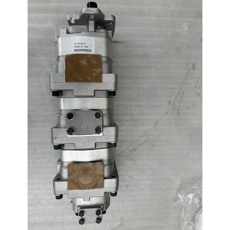 Hydraulic Pump Assembly 419-62-H4110 Gear Pump 421-62-H2110 for WA320-3 Wheel Loader
