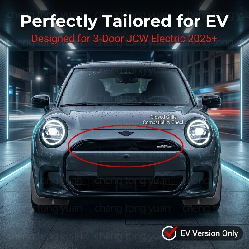 Mudguards Fenders For BMW MINI Cooper JCW 3door EV Electric Version 2025-2026 Black Tire Car Accessories Decor Protective Parts