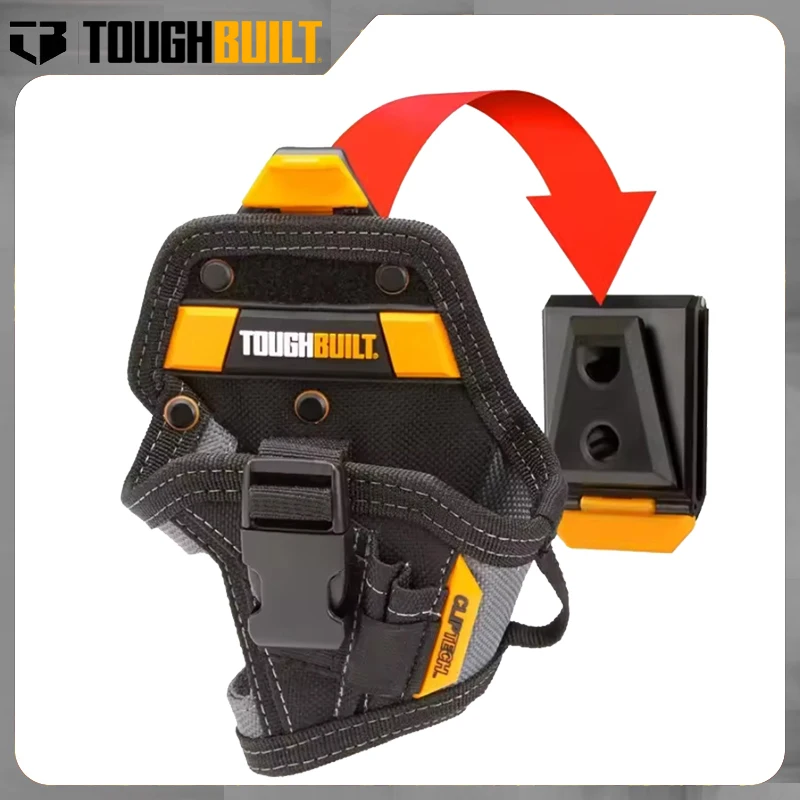 ToughBuilt TB-CT-20-S Drill Holster Pocket Portable Multifunctional Tough Storage Electric Drill Accessories Tool Bag