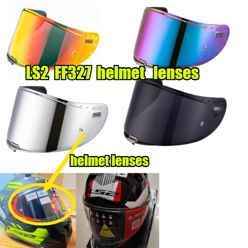 

Original LS2 FF327 Helmet Lens for LS2 Challenger Full Face Helmet Windshield Accessories capacete de moto