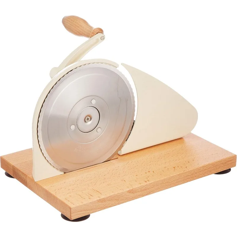 Zassenhaus Classic Manual Bread Slicer, 11.75-Inch by 8-Inch, Cream, (72082)