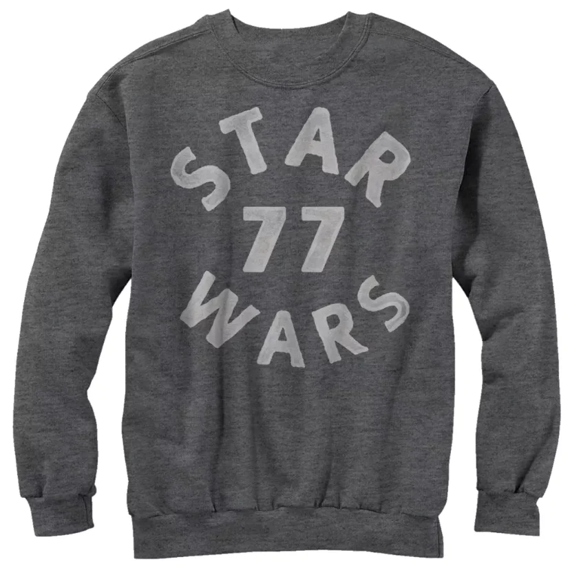 

Official Star Wars men's and women's printed round-neck hoodies for autumn and winter daily wear, pure cotton hoodies