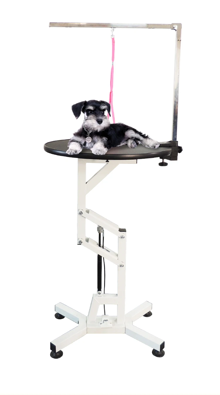 Pet grooming hospital care salon round small pet dog grooming table manufacturer