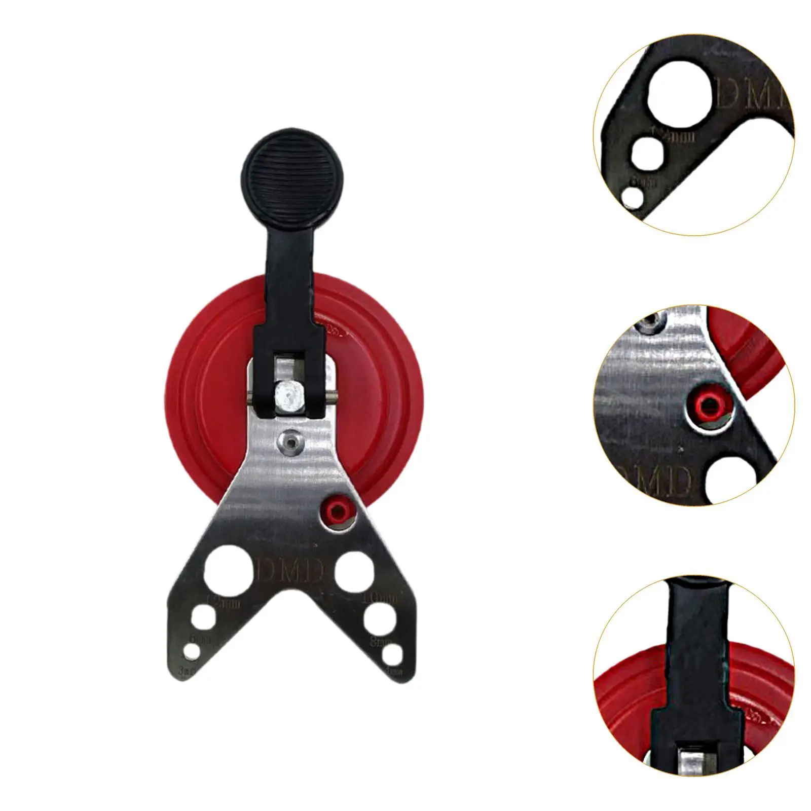 Tegelglas Openingen Locator Accessoires, Tegel Glad Oppervlak 14mm tot 50mm Verstelbare Glazen Keramische Tegel Gat Opening Locator