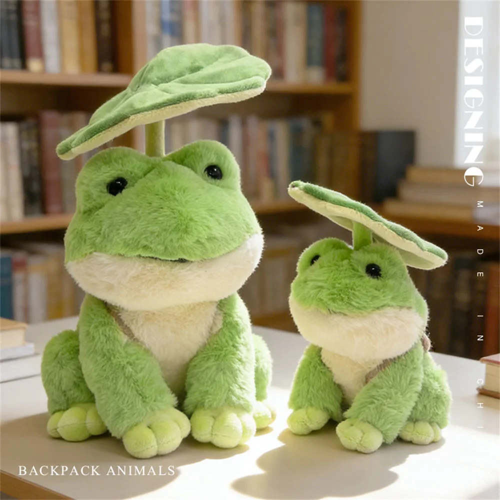 

18/25cm Umbrella Funny Animal Series Plush Toy Capybara Frog Rabbit Panda Stuffed Doll Soft Animal Doll Boy Girl Christmas Gifts