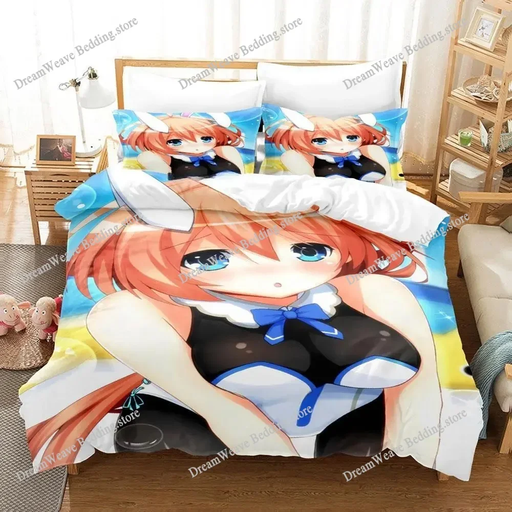 Kannuki Natsume Bedding Set Single Twin Full Queen King Size Bed Set Adult Kid Bedroom Duvet Cover Sets 3D Anime Bed Sheet Set96