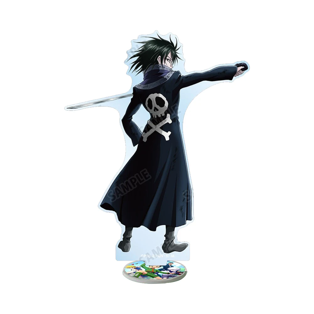 New Anime HUNTER×HUNTER Acrylic Stand Model Figure Cosplay Plate Holder Topper Birthday Fans Christmas Desk Decor Plate Gift - Image 2