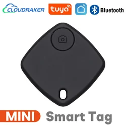 Tuya Smart Tag avec alarme anti-perte, traqueur Bluetooth sans fil, trucs de téléphone, recherche bidirectionnelle, clé de valise, détecteur d'animaux domestiques, 8 pièces