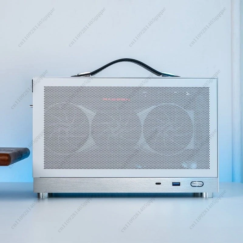 Tragbares ITX MINIA4-Gehäuse, Dense Hole S300 A4 Desktop-Kleingehäuse – Detail 5