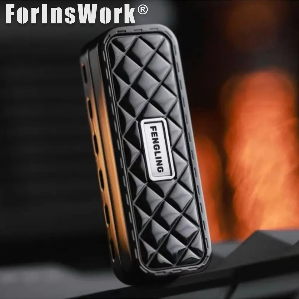MOT NEW Silent Track Zirconium Mokume Patch FENGLING Tuning Fork Mechanical Push Slider Fidgets Slider Office Toys