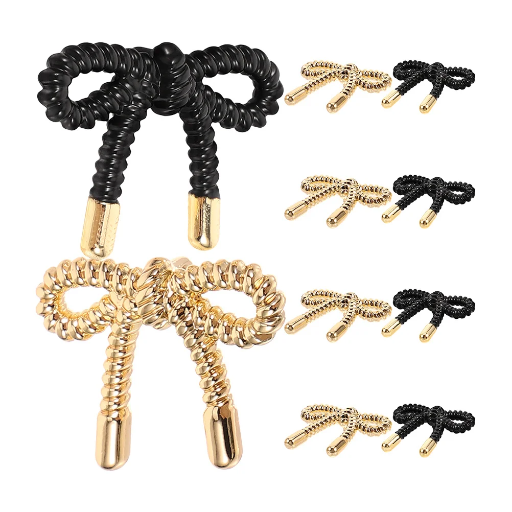 

10Pcs Elegant Bow Design Buttons Sturdy Sew-on Buttons for Suits Waistbands Jackets DIY Sewing Projects