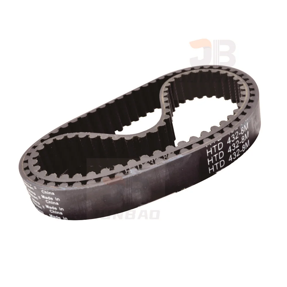 HTD8M Timing Belt Perimeter Length 1008 To 1280MM Belt Width15 25 30 40 50MM 8M High Torque Toothed Belt 3D Printer Parts