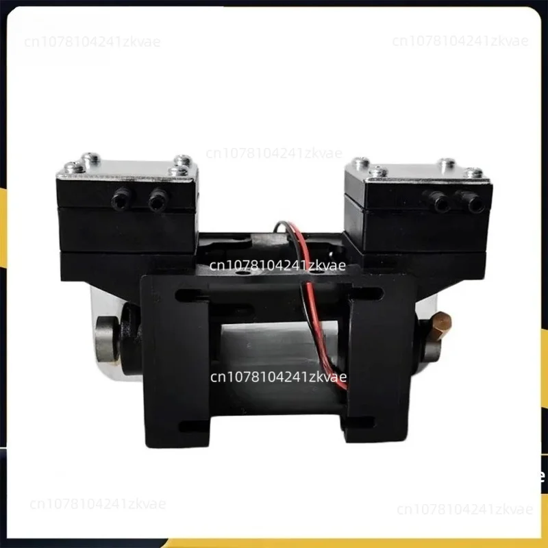 Silent Double Head Mini Diaphragm Vacuum Pump 12V DC & 220V AC, High Flow Dual Pressure Air Pump