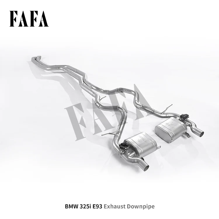 For   335i/325i  E93 High-performance Stainless Steel Catback Exhaust Duct