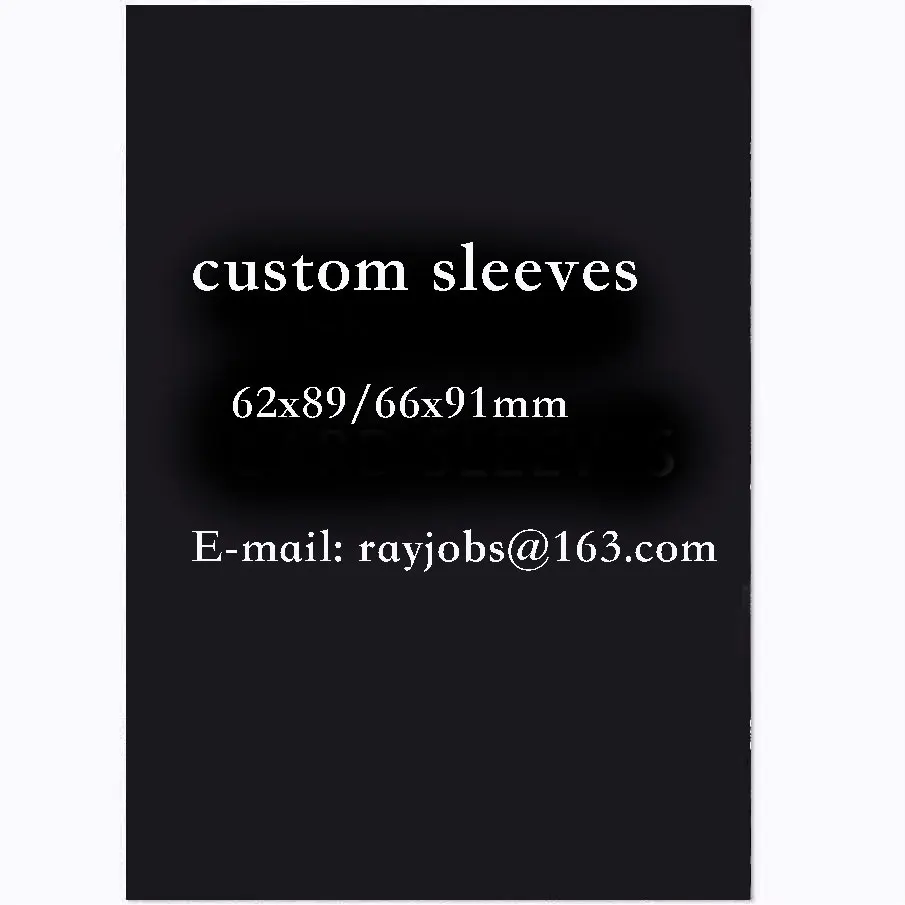 Custom matte sleeves YGO MTG Card Sleeves 62x89/66x91mm TCG Anime Cards Protector PTCG Cards Shield Card Cover for Trading Cards