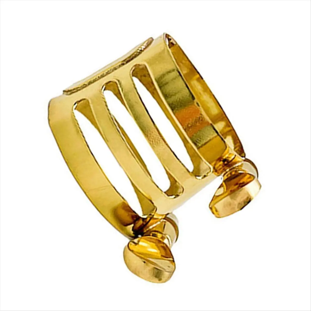 ONGE المعادن الساكسفون المعبرة غطاء الذهب اللون ساكس تثبيت كليب حلقة النحاس ضمد