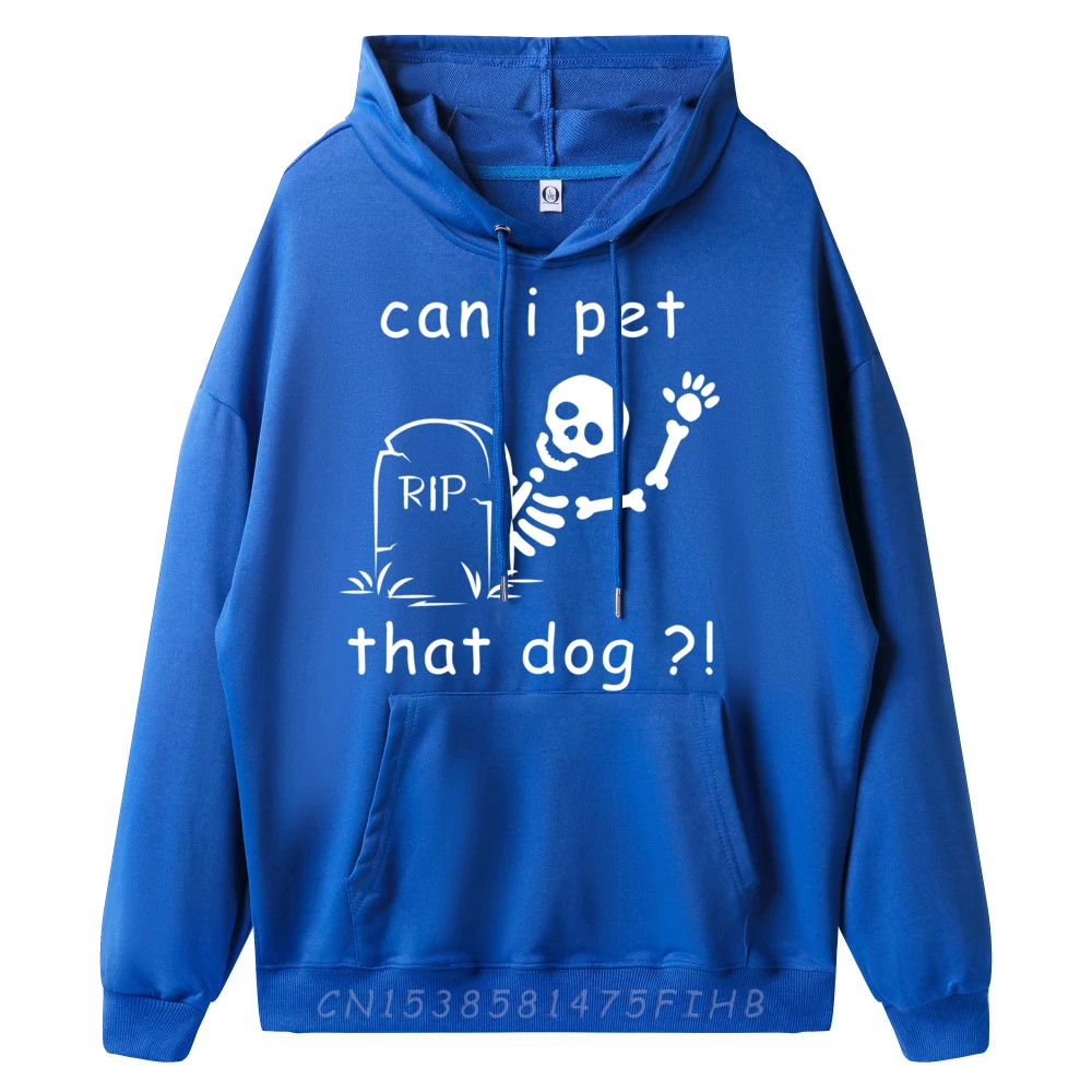 can i pet that dog halloween funny dog life Graphic Pullover SOFT New Shirts And Oversize Long Sleeve