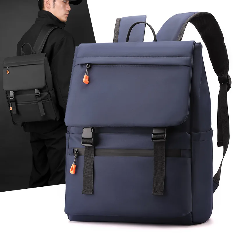 Practical Laptop Rucksack Backpack Waterproof Fabric Multi‑pocket for Business Work School Travel Daily Commute OutdoorScenarios