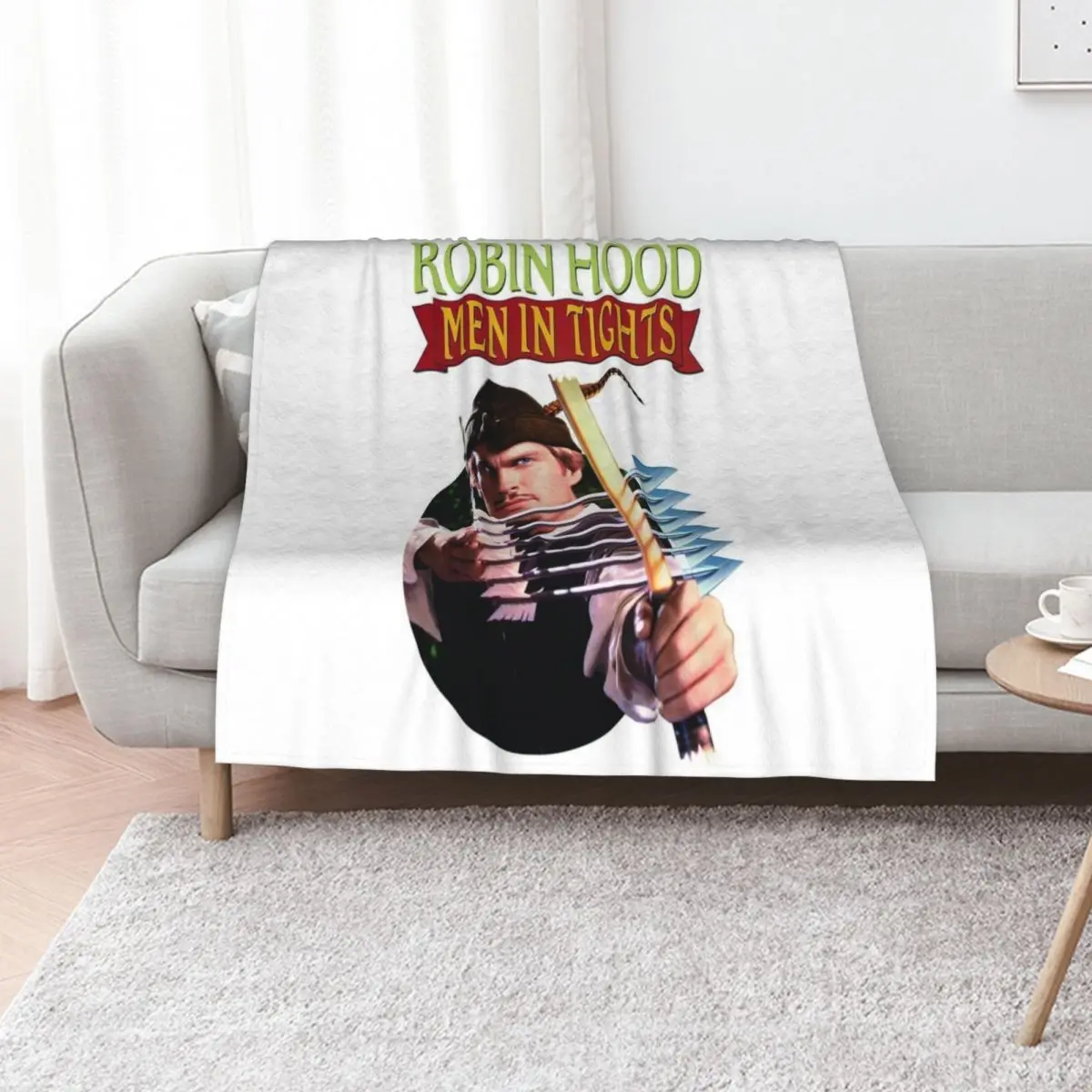 Robin Hood, Men in tights Throw Blanket Softest Thin For Baby Flannels decorative bed plaid Blankets