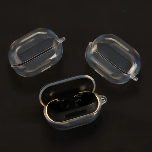 Funda protectora transparente para SoundPEATS H3, funda protectora para auriculares inalámbricos, funda de silicona para SoundPEATS H3