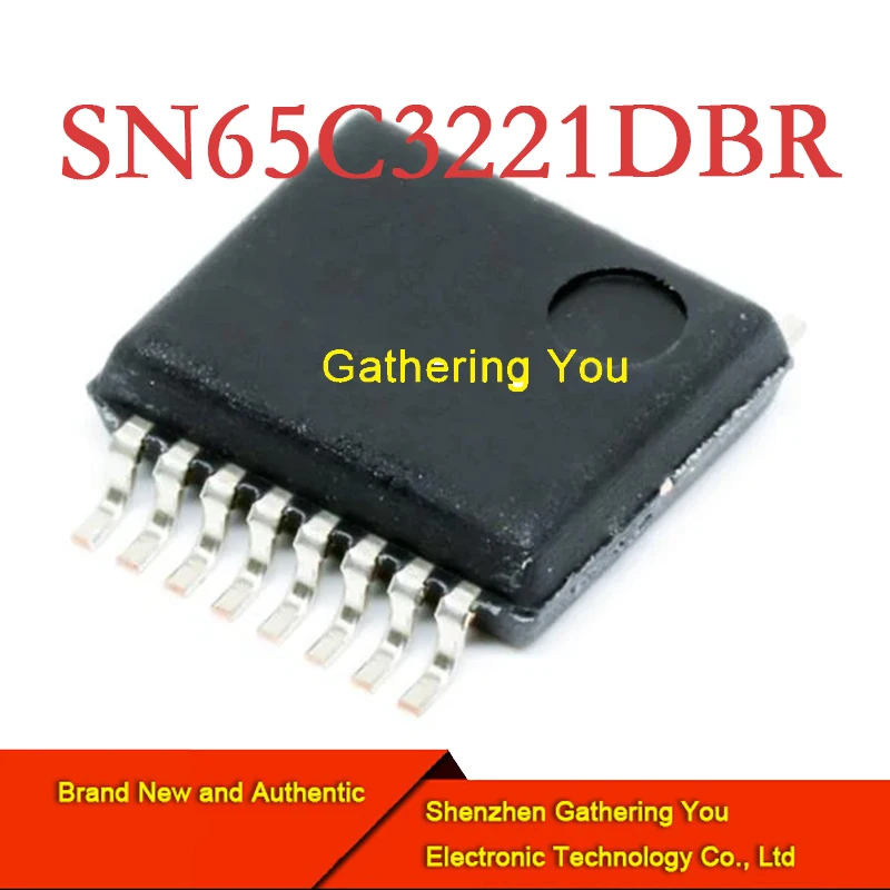 

SN65C3221DBR SSOP16 RS-232 interface integrated circuit Brand New Authentic