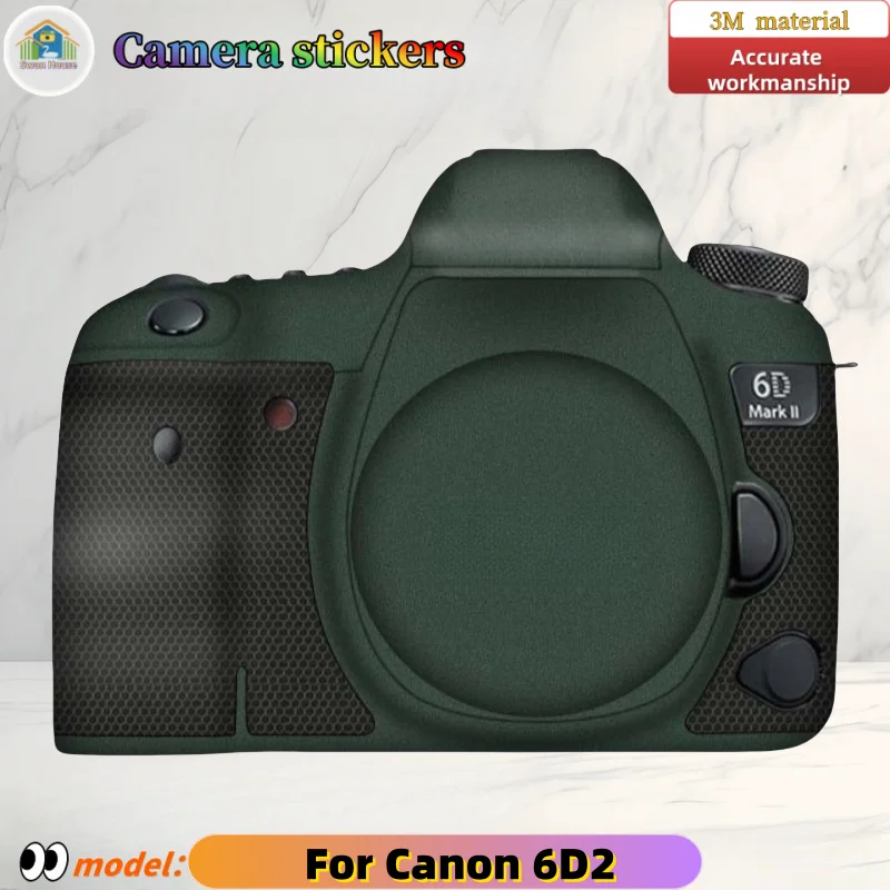 For Canon 6D2 Camera stickers, DIY skin,Precision tailoring wear-resistant protective film