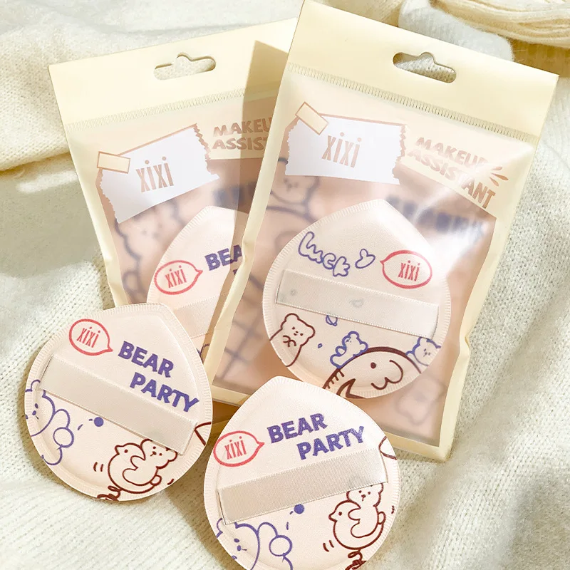 Bear Cub Cotton Candy Cosmetic Puff Super Soft Sponge Air Cushion Powder Puffs Foundation Concealer Trockene und nasse Make-up-Tools