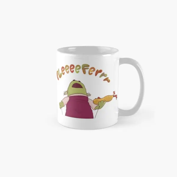 Nanalan Fleefer Classic  Mug Design Gifts Photo Coffee Picture Cup Drinkware Simple Printed Image Handle Round Tea