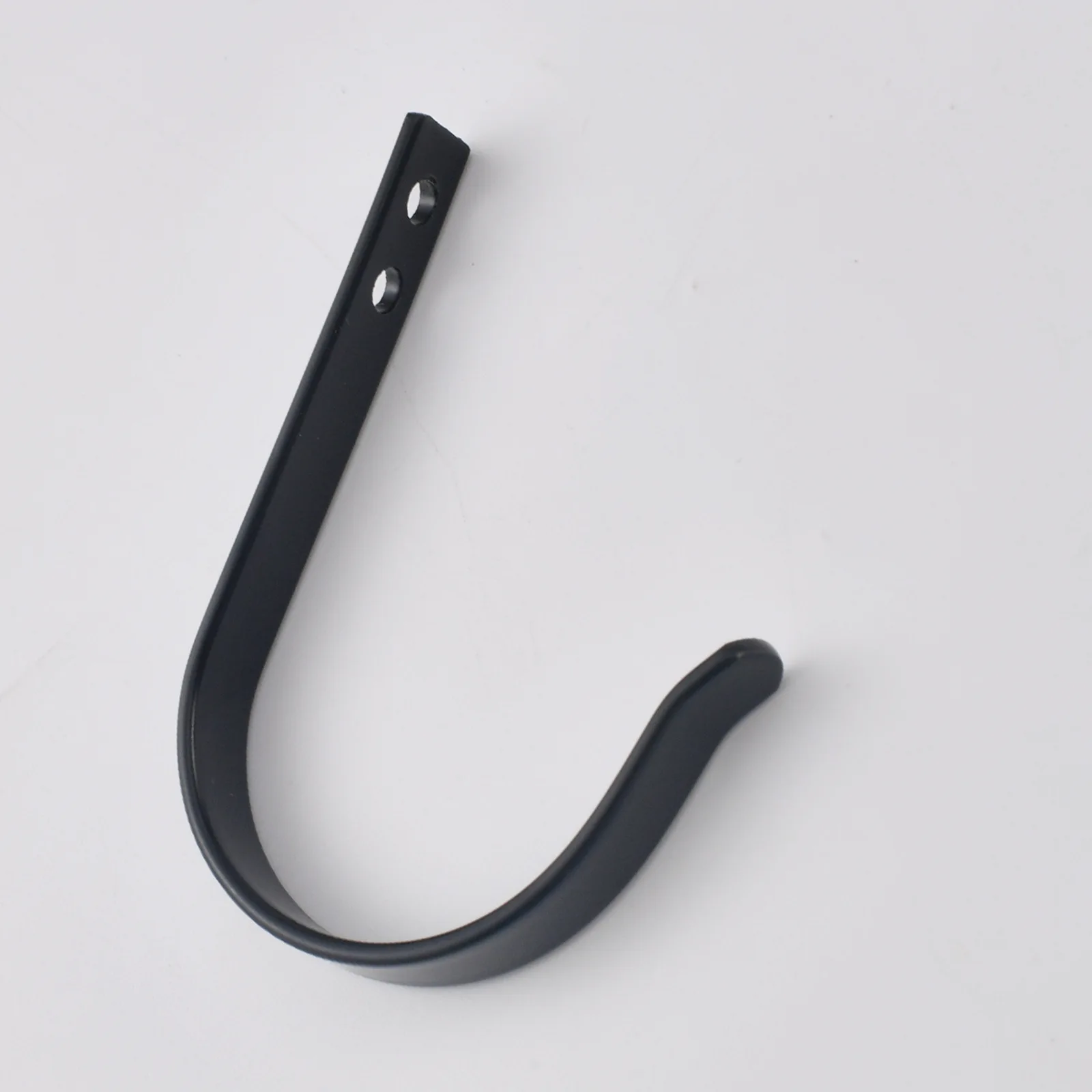 Simple Single Christmas Wreath Ring Iron Ornament Daily Long Door Hook