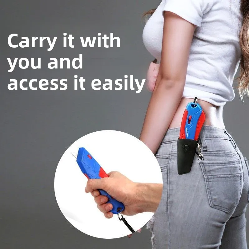 

Wankebao's expandable and multifunctional heavy-duty art knife blade storage design allows for quick blade replacement