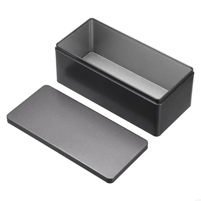 Secret Stash Container For Cash Jewelry And Spare Keys Metal Tin With Concealed Compartment For Home Security 0XXB