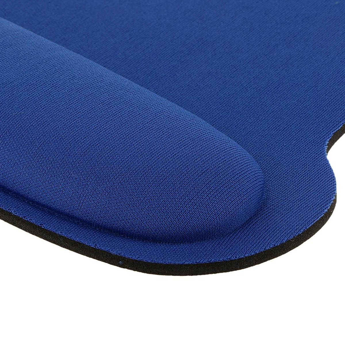 

Ergonomic Wrist Support Mouse Pad Blue Neoprene Non-Slip Surface For Gaming Comfortable Hand Rest Left Right Users