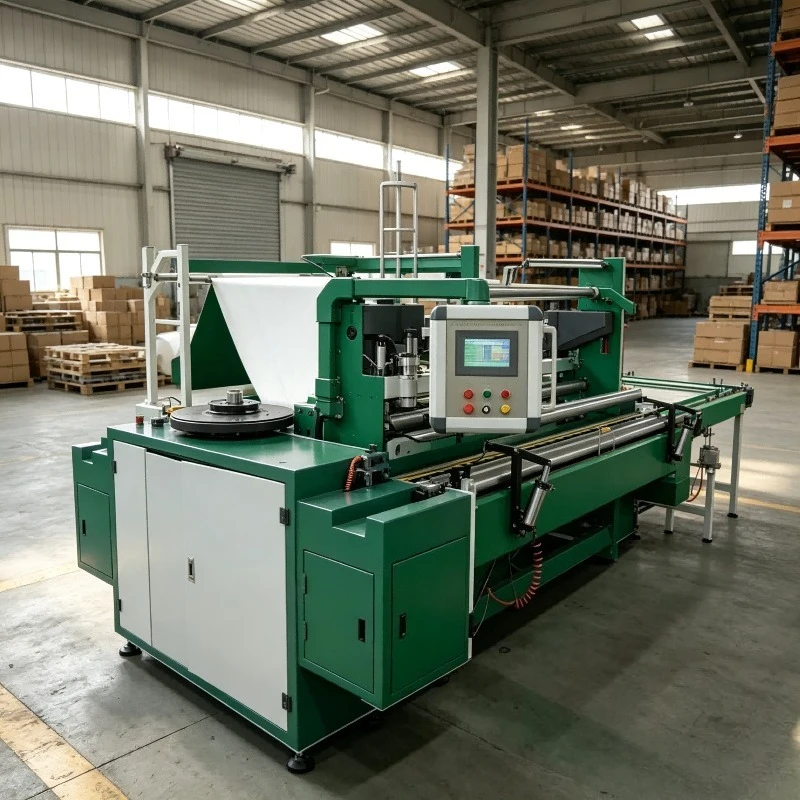 FOB Price Industrial Toilet Paper Roll Making Machine Manufacturing Line Smooth Rolling For Workshop Complete Production Tasks