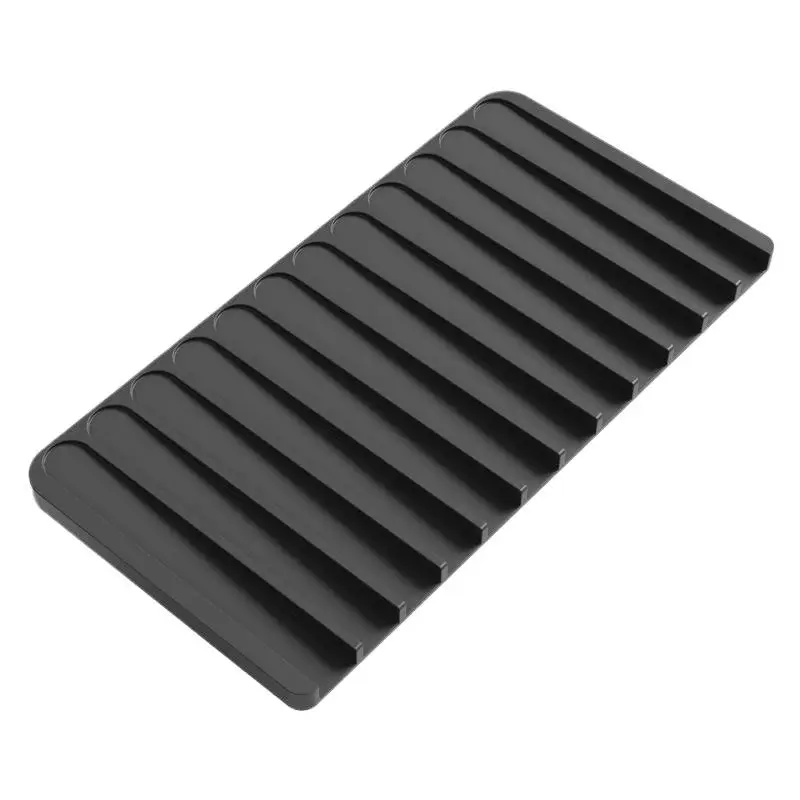 Silicone Drain Mat Three Colors Bar Insulation Mat Bar Sink Drain Food Utensil Mat Kitchen Decoration Silicone Mat Accessories